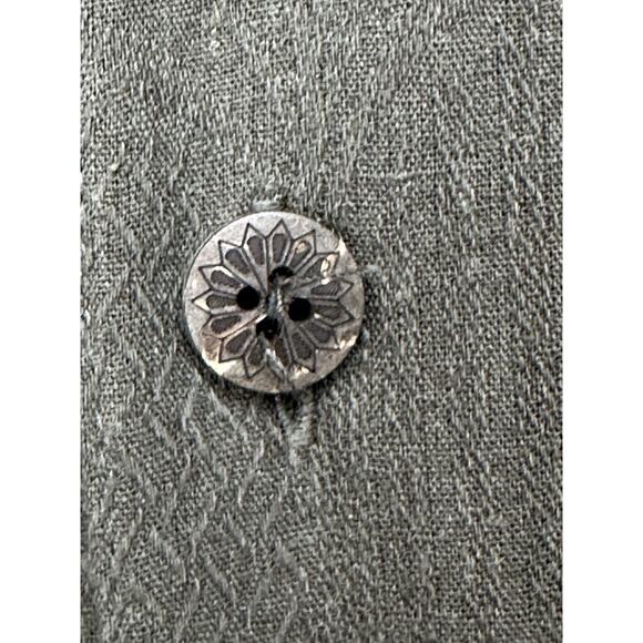 100% Silk Hawaiian Floral Shirt Short Sleeve Men's Size XL Caribbean Joe Brown - Picture 5 of 10